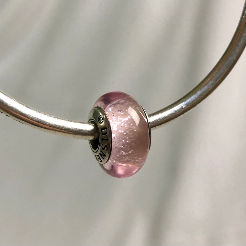 PANDORA Disney Aurora Murano Charm, New! - Picture 3 of 7